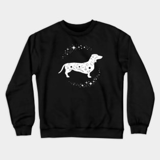 Cosmic Dachshund Adventure Crewneck Sweatshirt